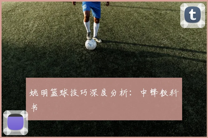姚明篮球技巧深度分析:中锋教科书